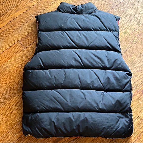 AE Plaid Lined Puffer Vest - Large - Picture 2 of 4